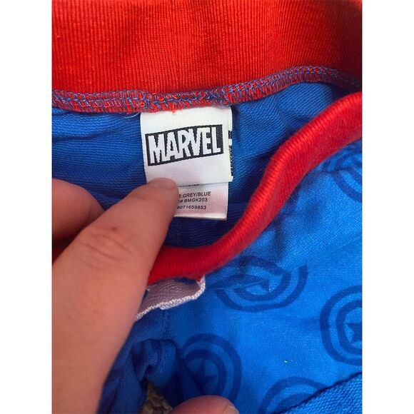 Marvel Captain America Toddler Tank & Shorts Set Multicolor Summer - Picture 2 of 4